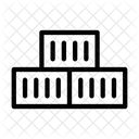 Versand Container Fracht Symbol