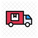 Lieferung Paket LKW Symbol