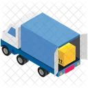 Logistik Lieferung LKW Symbol