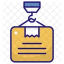 Versandcontainer Frachtcontainer Containerbeladung Icon