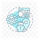 Versand Daten Analysen Icon