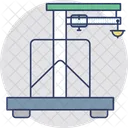 Schifffahrt Kran Logistik Symbol