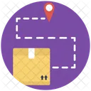 Lieferung Standort Locator Icon