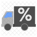 LKW Lieferung Versand Symbol