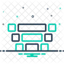 Verschachteltes Diagramm  Symbol