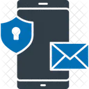 Verschlüsselte E-Mail  Symbol