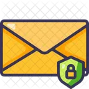 Verschlüsselte E-Mail  Symbol