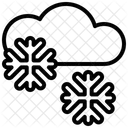 Schnee Mond Temperatur Symbol