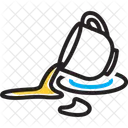 Verschütten  Symbol