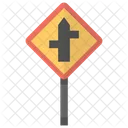 Kreuzung Zeichen Strasse Symbol