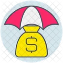Geschaft Geld Schutzen Symbol