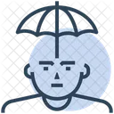 Versicherungsgedanke Sicherheitsdenken Versicherung Symbol