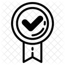 Versicherungsgenehmigung Versicherungsanspruch Genehmigte Versicherung Symbol