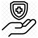Schutzplane Policenmanagement Versicherungsstrategien Symbol