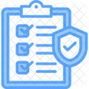 Versicherungspolice  Symbol