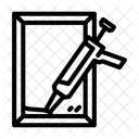 Versiegeltes Fenster  Symbol