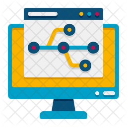 Version Control Icon - Download in Flat Style