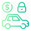 Pfand Autoversicherung Geschaft Und Finanzen Symbol