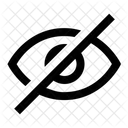 Ui Auge Versteckt Symbol