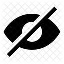 Auge Versteckt Verstecken Symbol