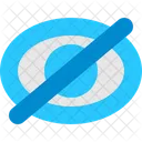 Verstecken Versteckt Blind Symbol