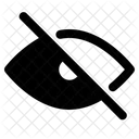 Auge Aus Passwort Symbol