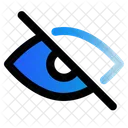 Auge Aus Passwort Symbol