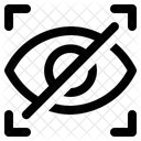 Nein Sehvermogen Auge Symbol