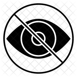 Versteckt  Symbol