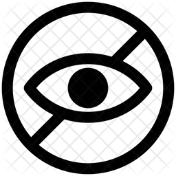 Versteckt  Symbol