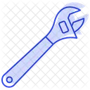 Verstellbarer Schraubenschlüssel  Symbol