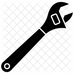 Verstellbarer Schraubenschlüssel  Symbol