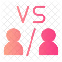 Versus Competitor Debate Icon