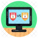 Fighting Game Battle Game Versus Game Icône