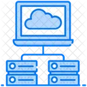 Verteilte Datenbank Datenbanknetzwerk Datenbankverbindung Symbol