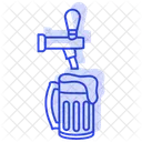 Verter Cerveza Cerveza Verter Icono