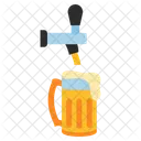 Verter cerveza  Icono