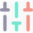 Vertical adjustment  Icon