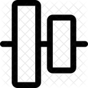 Vertical Align Center Design Icon