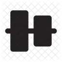 Vertical Align Center Vertical Align Icon