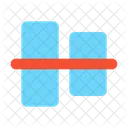 Vertical Align Center Vertical Align Icon