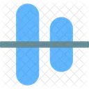 Vertical Align Centre Align Center Icon