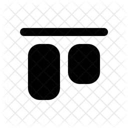 Vertical align top  Icon