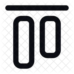 Vertical Align Top  Icon