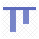Vertical Align Top Align Vertical Icon