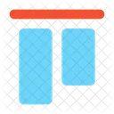 Vertical Align Top Vertical Align Icon