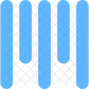 Vertical Align Top Object Tool Icon