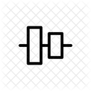 Vertical Alignment  Icon