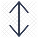 Vertical Arrow Arrow Down Icon