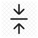 Vertical Center Alignment Align Icon